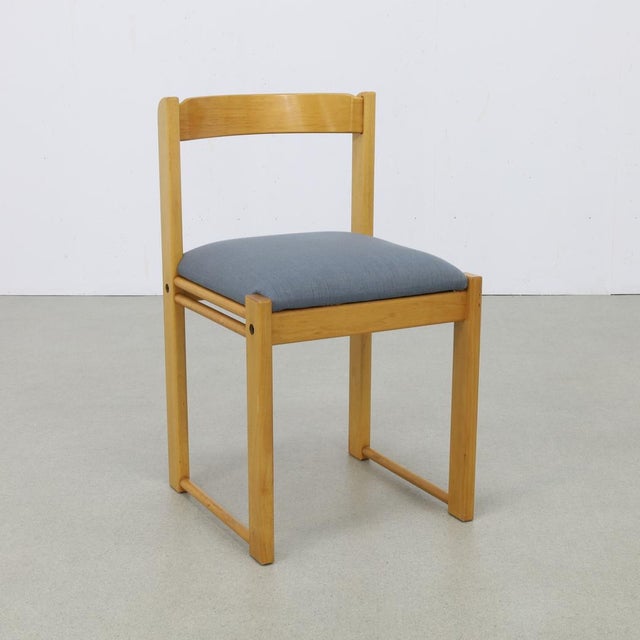 Dining Chairs attributed to Ibisco, 1970s, Set of 3, in Restored conditions. Designed 1970 to 1979 This piece is...