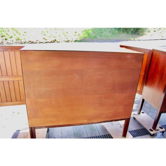 Wood Rosewood Cabinet by Kurt Ostervig for Vamo Sonderborg, Denmark, 1960 For Sale - Image 7 of 18