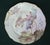 Early 20th Century Dessert Plate H&Co Heinrich Selb Bavaria Hand Painted Watercolor Pink & Purple For Sale - Image 11 of 12