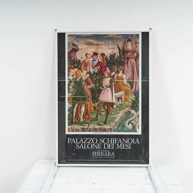 Hall of the Months Palazzo Schifanoia Poster, 1980s For Sale - Image 5 of 5