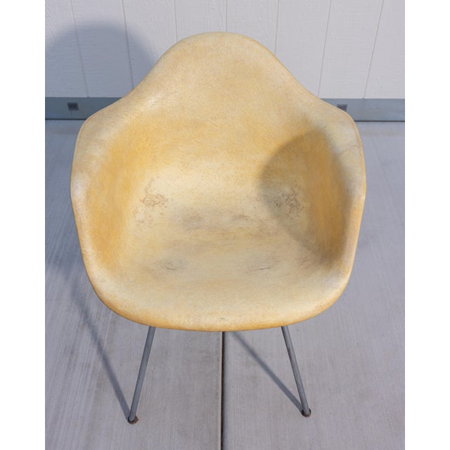 1950 First Generation Eames Rope Edge Fiberglass Armchair Attributed to Herman Miller For Sale - Image 12 of 18