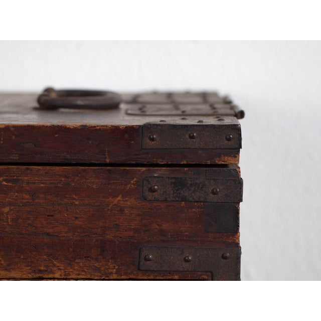 Brown Japanese Ko-Dansu Desk Box For Sale - Image 8 of 12