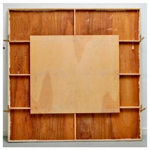 Sky Blue Dennis Hollingsworth, Large Pop Art Painting Dennis Hollingsworth LA Artist Post Modernist Abstract, 1994 For Sale - Image 8 of 8