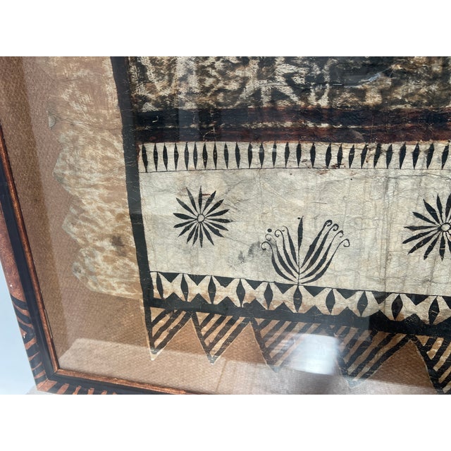 Large Decorative Panel with Polynesian Motif, 1900s For Sale - Image 3 of 12
