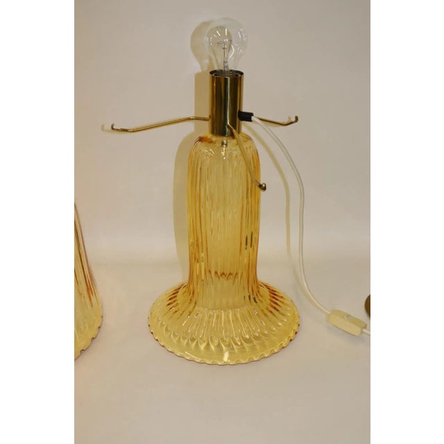 Mid-Century Modern Murano Glass Table Lamp For Sale - Image 12 of 13