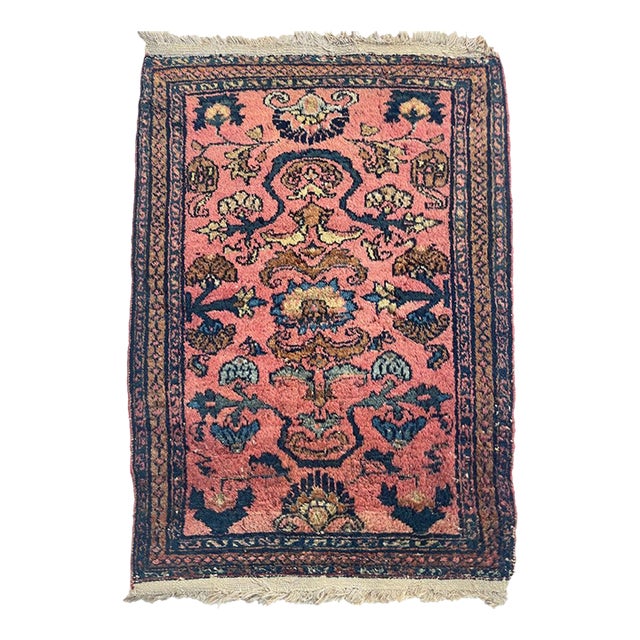 1930s Plush Lilihan Hamadan Sarouk Rug 2.8 x 4 For Sale