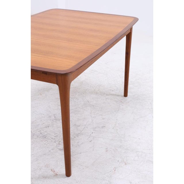 Mid-Century Extendable Dining Table in Teak from Lübke For Sale - Image 10 of 16