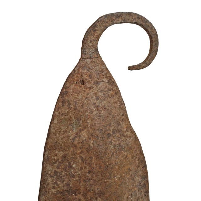 Mid 20th Century Vintage Chamba Iron Gong, Nigeria For Sale - Image 5 of 9
