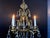 Antique French Brass & Crystal Birdcage Chandelier – 5 Light For Sale - Image 11 of 17
