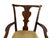18th Century Walnut English Fireside Queen Anne Style Chair For Sale - Image 11 of 18