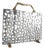 Sculptural Brass and Aluminum Fireplace Screen by David Marshall, 1980s For Sale