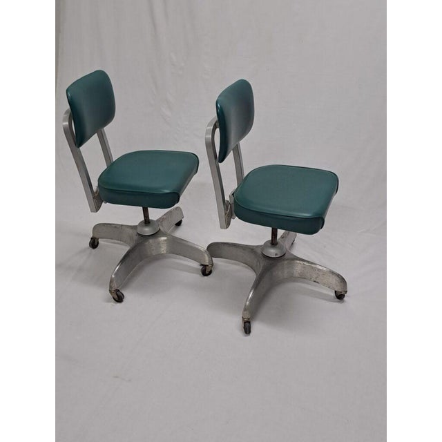 Industrial Chairs, 1940s-1950s, Set of 2 For Sale - Image 6 of 6