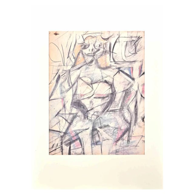 Willem De Kooning, Woman, Offset and Lithograph, 1985 For Sale