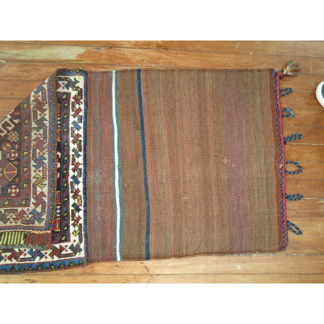 Tribal 19th Century Ghashghai Bagface Trapping Textile Rug For Sale - Image 4 of 6