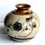 Offered is a hand painted ceramic jug vase by Ken Edwards from his El Palomar studio in Tonalá, Mexico. It features a...