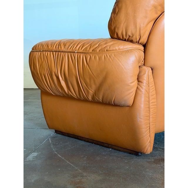 Vintage 1970's Italian Sofa by Sergio Ribolta for Linea Valentini For Sale - Image 9 of 11
