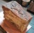 Late 19th Century Antique Brownstone Keystone With Fleur De Lis Motif For Sale - Image 5 of 6