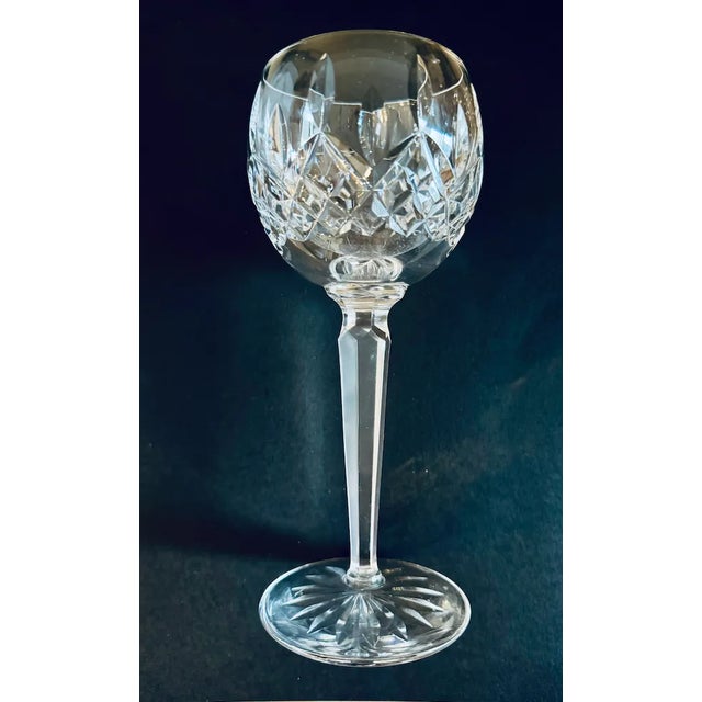 Gothic 1970s Waterford Lismore Pattern Hand Cut Crystal Glassware Set- 61 Pieces For Sale - Image 3 of 11