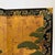 Gold Vintage Japanese Miniature Table Screen For Sale - Image 8 of 10