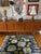 This exquisite mid-century Scandinavian Modern rya rug, handmade in Sweden in the 1960s, is a true work of art. Crafted...