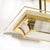 Art Deco Machine Age Polished Brass Glass Rod Chandelier by Petitot For Sale - Image 10 of 18