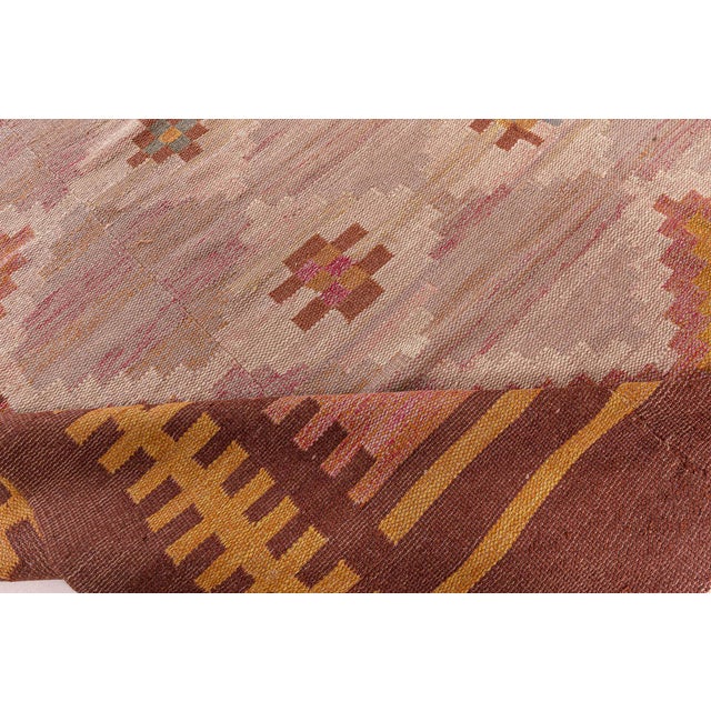 Doris Leslie Blau Vintage Swedish Rug For Sale - Image 4 of 7