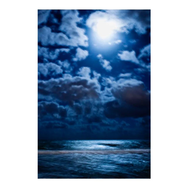 Cheryl Maeder , Blue Light, Archival Photographic Watercolor Print For Sale