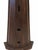 Brown Large Antique Early 20th Century Oak Wood Stag Head Harp For Sale - Image 8 of 13