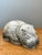 Gray Vintage Cast Cement Hippo For Sale - Image 8 of 16