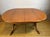 1970s Mid-Century Danish Oval Extending Dining Table in Teak, 1960-1970 For Sale - Image 5 of 8