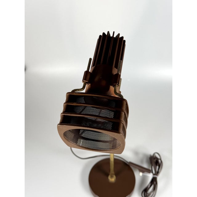 Space Age Desk Lamp in Metal and Plastic, 1970s For Sale - Image 11 of 14