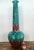 Vintage Tall Ceramic Glazed Ribbed Vase For Sale - Image 9 of 12