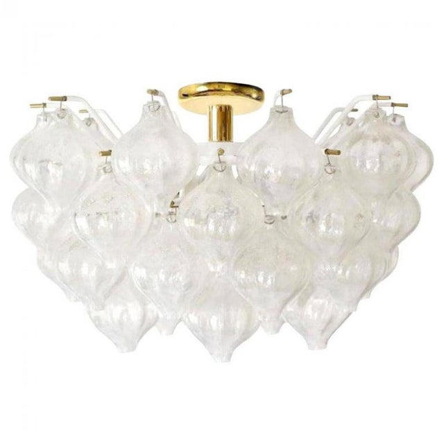 Tulipan Light Fixture attributed to J. T. Kalmar for Kalmar, 1960s For Sale - Image 9 of 9