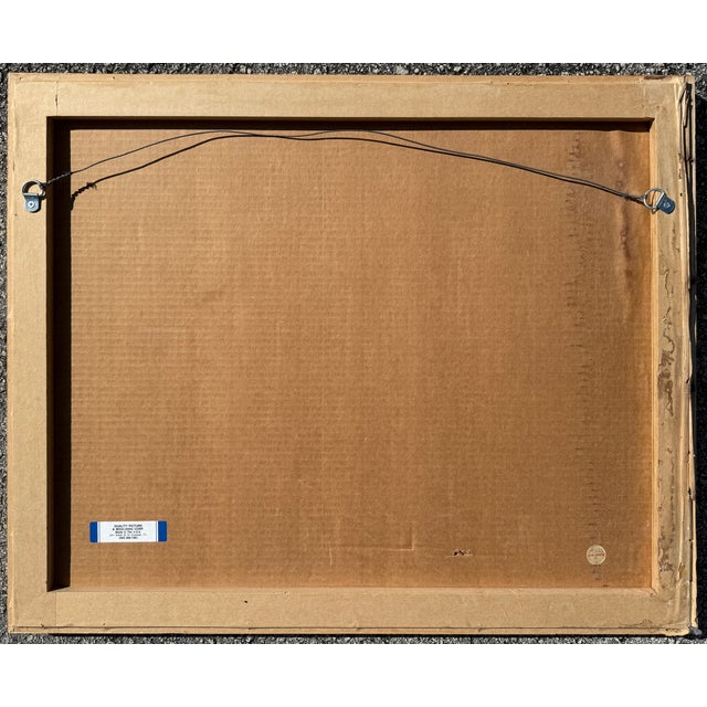 Black "Peony Series I" a.p. 5 by C. Aiperling 1987 For Sale - Image 8 of 8