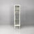 Mid-Century Italian White Metal and Glass Pharmacy Display Cabinet, 1950s For Sale - Image 4 of 18