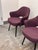 Eero Saarinen for Knoll Studio Aubergine Executive Armchairs, Pair For Sale - Image 10 of 12