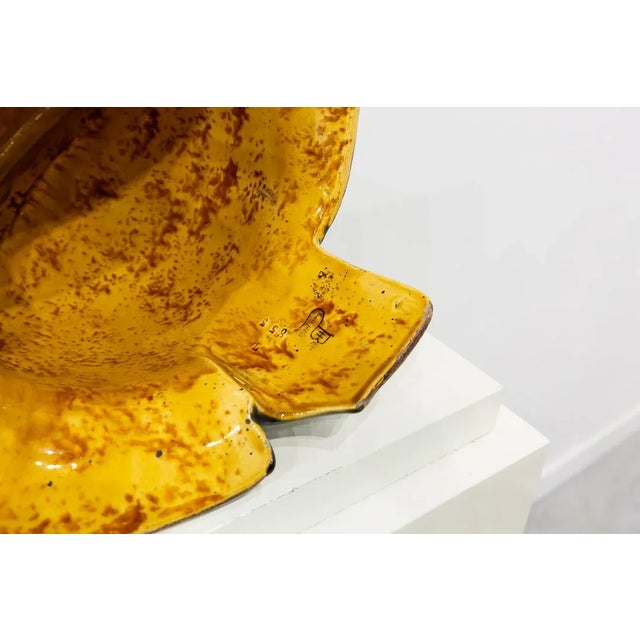 Ceramic 19th Century French Earthenware Pots from Choisy le Roy, Set of 2 For Sale - Image 7 of 11