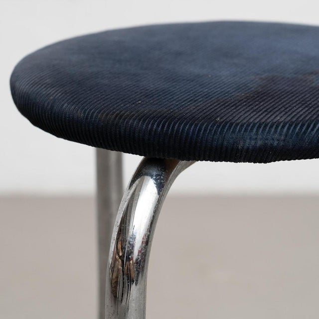 1940s Bauhaus Low Stool, Germany, 1940s For Sale - Image 5 of 11