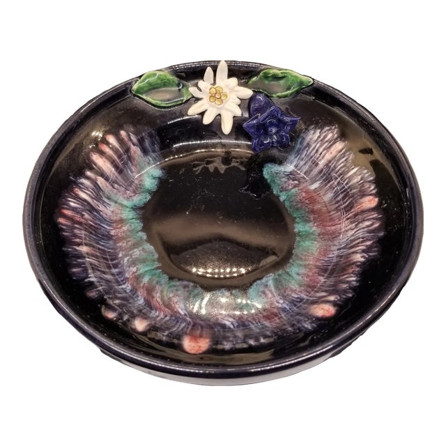 Vintage 55 Jahre Osterr Edel Austrian Glazed Art Pottery Bowl For Sale