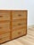 Beige Vintage, Coastal, Bamboo, Wicker, Six Drawer Dresser, Chest Storage For Sale - Image 8 of 18