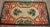 American Impressive Beige, Red and Green Color With Floral Design Antique American Hooked Rug For Sale - Image 3 of 10