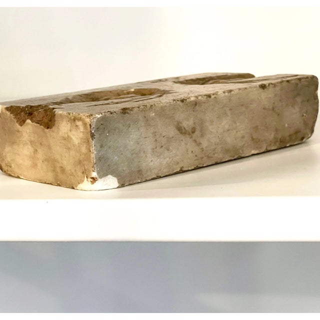 Stone Artist-Signed Lover's Eyes Sculpture For Sale - Image 7 of 12