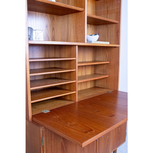1960s Danish Secretary in Teak by Poul Hundevad for Hundevad & Co., 1960s For Sale - Image 5 of 18