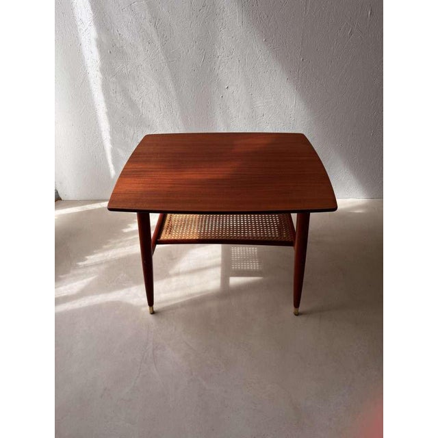 Swedish Mahogany Side Table from Alberts, 1960s For Sale - Image 9 of 18