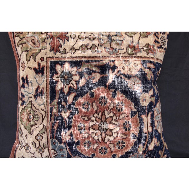 Textile Decorative Handwoven Rug Pillow Cover -20'' X 20'' For Sale - Image 7 of 15