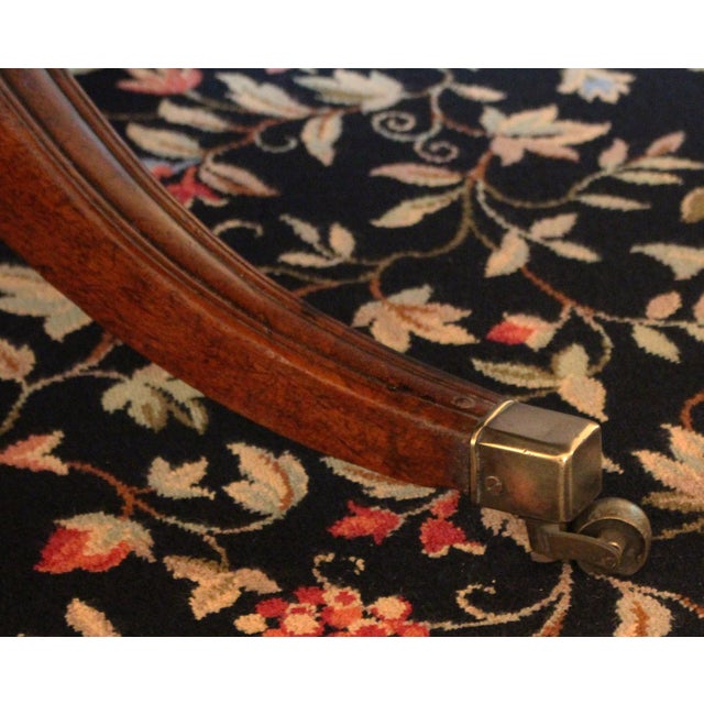 Early 19th Century C. 1825 English Rectangular Tilt-Top Breakfast or Center Table For Sale - Image 5 of 8