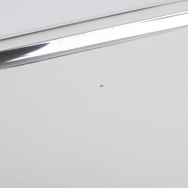 Art Deco Silver Plate Barware Serving Set Tray and Crystal Dishes by Quist For Sale - Image 11 of 12