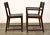 Directional Walnut Dining Chairs Milo Baughman Directional- Set of 6 For Sale - Image 4 of 12