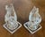 Antique 19th Century American Flint Glass Swan Form Open Salt Cellars With Lemon Squeeze Bases - A Pair For Sale - Image 13 of 14