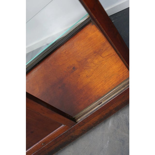Antique Victorian Mahogany Shop Display Cabinet For Sale - Image 17 of 18